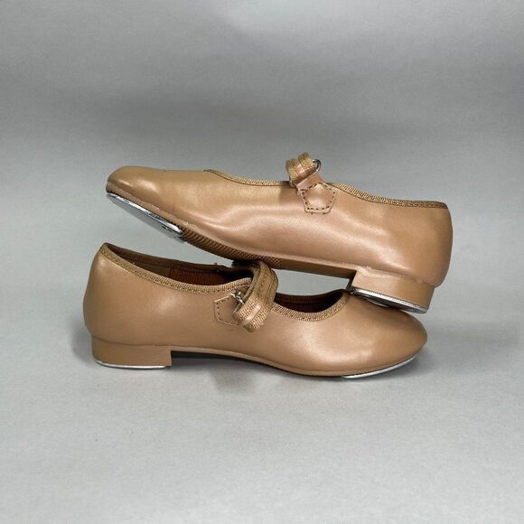 Dance Class Dance Shoes Girl's Size 12 Mary‎ Jane Tap Dance Shoes - Picture 7 of 11